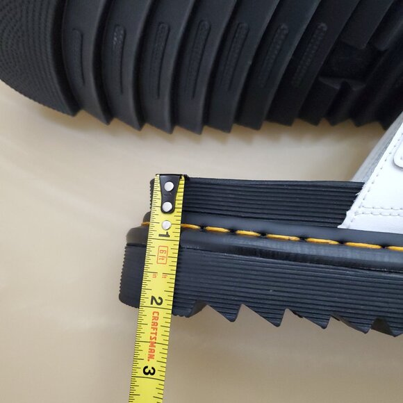 Dr. Martens White and Black Sandals - Picture 15 of 16